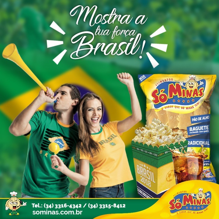 Mostra a tua força Brasil!